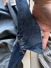 Levi's李維斯冬季女士復(fù)古巴恩風(fēng)翻領(lǐng)水洗時尚潮流牛仔夾克外套 藍(lán)色 M 曬單實(shí)拍圖