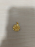 周大生黃金吊墜牡丹花硬金工藝項鏈送女友媽媽七夕情人節(jié)禮物復(fù)購補貼 足金吊墜約1.6g+禮盒【贈925銀項鏈】 曬單實拍圖