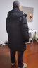 雅鹿中長款羽絨服男冬季可脫卸連帽中老年爸爸裝保暖鴨絨男士外套上衣 曬單實拍圖
