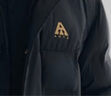 安踏（ANTA）冰甲戶(hù)外羽絨服丨鵝絨熾熱科技冬季保暖滑雪外套男北方高蓬夾克 【鵝絨-熾熱科技羽絨】基礎黑-5 L (男175) 曬單實(shí)拍圖