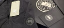 加拿大鵝（Canada Goose）Faber 男士黑標(biāo)連帽衫戶外風(fēng)衣大鵝外套 2440MB 61 黑色 M 曬單實(shí)拍圖