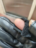 啄木鳥(niǎo) 半指皮手套男秋冬季保暖加絨開(kāi)車(chē)防滑漏二指觸屏騎行棉手套 二指 加絨皮手套 均碼  加絨防水 曬單實(shí)拍圖