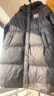笛莎（DEESHA）童裝女童溫暖中長(cháng)款羽絨服2024冬季新款小女孩時(shí)尚連帽三防羽絨服 黑色 160cm 曬單實(shí)拍圖