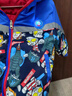 G.DUCKKIDS小黃鴨奧特曼衣服男童羽絨服短款加厚兒童兩面穿外套男孩帥氣童裝 紅色 130 建議120-130cm6-7歲 曬單實(shí)拍圖