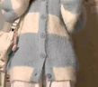 漫藍夢奶呼呼軟糯長袖毛衣開衫女學(xué)生秋冬溫柔風(fēng)寬松百搭保暖針織衫外套 主圖色 L【關(guān)注店鋪送小禮物】 曬單實拍圖
