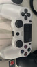 京盞正品適用索尼PS4 slim手柄pro無(wú)線(xiàn)藍牙Pro游戲精英電腦PC版Steam平臺地平線(xiàn)雙人成行無(wú)線(xiàn)藍牙手柄 PS4經(jīng)典白【支持PS4/PC/STEAM】 曬單實(shí)拍圖