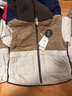 戴維貝拉（DAVE＆BELLA）男童棉服連帽兒童上衣加厚小童寶寶外套冬季新款中大童棉衣 奶咖色【現(xiàn)貨】 130 cm（建議身高120-130cm） 曬單實(shí)拍圖