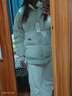 艾珠兒（Aizhuer）棉服女2025新款秋冬季羽棉襖絨服女小個(gè)子棉衣面包服學(xué)生情侶外套 灰色 M 曬單實(shí)拍圖