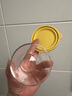 合慶高硼硅玻璃布丁杯布丁碗帶蓋酸奶瓶子果凍慕斯杯家用烘焙布丁模具 帶蓋黃色1個(gè)裝【高硼硅玻璃】 曬單實(shí)拍圖