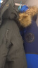 迪卡儂（DECATHLON）羽絨服男女同款秋冬中長款青年派克大衣極地徒步加厚帥氣潮流外套 卡其色 M 曬單實拍圖