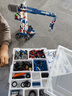 lEgo0可編程機器人積木科教學(xué)實(shí)驗6-8-12歲9686套裝電動(dòng)機械男孩 9686遙控編程版792顆粒2馬達 完整教程+3D圖紙+拔銷(xiāo)器 曬單實(shí)拍圖
