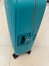 新秀麗（Samsonite）歐洲進(jìn)口時(shí)尚純色卡扣拉桿箱男女旅行行李箱 10U湖藍色 20英寸登機箱 曬單實(shí)拍圖