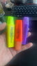 晨光（M&G）熒光筆黃色MG2150學(xué)生用彩色筆多色記號(hào)筆斜頭標(biāo)重點(diǎn)筆記大容量手賬專(zhuān)用書(shū)本記號(hào)筆高顏值3支 曬單實(shí)拍圖