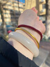 中國黃金（CHINA GOLD）足金999古法傳承黃金手鐲素圈金鐲子金手鐲送女友七夕情人節(jié)禮物 金重約10.2g 62# 曬單實拍圖