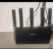 騰達（Tenda）【云霄】AX3000立式滿血WiFi6千兆無線路由器 3000M無線速率 5G雙頻 家用游戲智能路由 【云霄黑】WIFI6/1500M/立式升級 曬單實拍圖