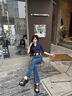暖之緣8.0厚底增高涼拖鞋女外穿夏季新款防滑松糕踩屎感網(wǎng)紅沙灘一字拖 黑色 38-39 曬單實(shí)拍圖