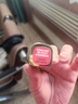 歐萊雅黑管唇膏彩妝紛澤唇膏新年紅小妖金豆沙色啞光口紅 RB301_金閃紅棕 曬單實拍圖