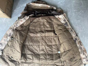 際華新款正版迷彩大衣雙層羽絨內膽冬季保暖戶(hù)外加厚防寒防風(fēng)防水帽子 新款荒漠羽絨大衣（棉） 均碼 180/100 曬單實(shí)拍圖