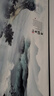 瑞尚（RUISHANG） 新中式客廳裝飾畫(huà)大氣山水畫(huà)橫版沙發(fā)背景墻畫(huà)掛畫(huà)輕奢晶瓷壁畫(huà) 海納百川 210*70/鋁合金邊框+晶瓷面 曬單實(shí)拍圖