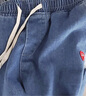 查爾斯桃心牛仔褲男女情侶同款愛心logo刺繡純色簡約基礎(chǔ)款寬松潮流百搭長褲 曬單實拍圖