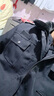 際華戶(hù)訓保安服冬裝大衣冬季執勤棉衣安保工作防寒服物業(yè)門(mén)衛夾克棉襖 保安冬執勤【黑色單上衣】 L/170 曬單實(shí)拍圖