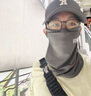 TUTORGOOSE夏季新款鵝奢戶(hù)外騎行冰絲防曬面罩男夏季護臉護頸防紫外線(xiàn)面紗 深灰長(cháng)標面罩 均碼 曬單實(shí)拍圖