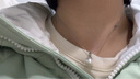 周六福（ZLF）S925銀飾項(xiàng)鏈女簡(jiǎn)約百搭鎖骨蛇骨鏈配飾素鏈銀鏈送女友 素鏈40cm 曬單實(shí)拍圖