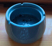 穎香陶瓷帶蓋煙灰缸家用客廳辦公室防飛灰創(chuàng  )意個(gè)性潮流時(shí)尚裝飾煙灰缸 帶蓋【汝窯煙灰缸】天藍色 曬單實(shí)拍圖