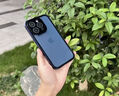 億姿  iPhone蘋(píng)果12Pro max手機殼13Pro max防摔14Pro max保護套15Pro max前后全包不用貼膜有防窺款 高清 卡扣款 冰源藍 蘋(píng)果12 曬單實(shí)拍圖
