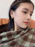 KRISTEN JUDI紅色耳飾福袋錢袋耳釘女925銀針金色耳環(huán)本命年蛇年生日實用禮物 金色送女友老婆媽媽閨蜜生日禮物 表白實用禮物禮盒包裝 曬單實拍圖