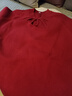 恒源祥高檔國風(fēng)盤(pán)扣短款毛衣女小個(gè)子秋冬季新款新中式羊毛衫針織打底衫 紅色 XL 115-125斤 曬單實(shí)拍圖