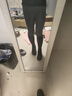 他她冬時尚拼接高靴彈力靴女鞋WYY01DG3 黑色 37 曬單實拍圖