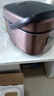 奧克斯（AUX）電飯煲家用小型0涂層電飯鍋1-3-8人多功能預(yù)約定時不銹鋼內(nèi)膽煮飯鍋低糖飯煲 金色5L不銹鋼0涂層內(nèi)膽-常規(guī)款 曬單實拍圖
