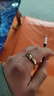 快手越南沙金戒指男士女款光面情侶婚慶對(duì)戒簡約戒子久不掉色 精品男大碼10號(hào)(建議150-170斤) 曬單實(shí)拍圖