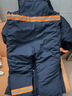 冷凍冷庫防寒服冬季加厚工作服棉衣棉背帶褲男勞保服套裝棉定制 藏藍(lán)色 175/88A 曬單實拍圖