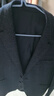 EMZ鄂爾多斯男士羊毛西服春季商務(wù)紳士單西休閑格紋西裝外套通勤男裝 曬單實(shí)拍圖