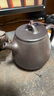 萬壺園 宜興紫砂壺泡茶壺高石瓢茶壺手工功夫茶具李靜作品原礦黑金剛泥大容量喝茶壺泡茶器 李靜 高石瓢 黑金剛泥360cc 曬單實(shí)拍圖