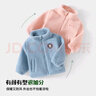 纖絲鳥(niǎo)（TINSINO）兒童羊羔絨外套冬季男女童加絨加厚保暖外套中小童外穿衣服 曬單實(shí)拍圖