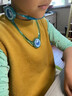 脖子抬高器低頭矯正器兒童脖子抬高器兒童頸托防低頭神器可調(diào)節(jié) 【第三代兒童脖子抬高器】 透明藍(lán)【海豚款】 曬單實(shí)拍圖