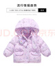 G·DUCK KIDS庫洛米女童羽絨服冬季2024新款兒童洋氣加厚外套女寶寶白鴨絨冬裝 粉色 110cm 曬單實(shí)拍圖