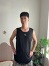 李寧武術(shù)運動(dòng)背心男快干拳擊訓練服寬松冰爽透氣無(wú)袖t恤背心上衣 黑色【寬松透氣快干】 XL 曬單實(shí)拍圖
