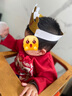 G.DUCKKIDS兒童漢服男童春秋中國風(fēng)周歲宴禮服男寶寶夏季中式拜年服女孩唐裝 紅色【春秋款】 100 建議身高90-100cm3-4歲 曬單實(shí)拍圖