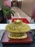 春錦秋鯉一錠大麥擺件辦公室客廳玄關(guān)酒柜裝飾品公司開業(yè)喬遷新居禮品 【順豐】一錠大賣 長(zhǎng)30寬16高24 曬單實(shí)拍圖
