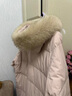 冬季新款胖mm加肥加大大碼孕婦羽絨服女過膝長款韓版寬松羽絨外套 粉色（不帶毛領） 3XL （190-220斤 曬單實拍圖