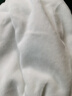 豹潛袖套女套袖羽絨服女秋冬短款辦公家務(wù)耐臟棉衣袖口防污純色袖套 白色珍珠毛絨袖套【1雙】 【保暖防臟，舒適面料】 曬單實拍圖