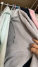 AEMAPE法式灰色polo領(lǐng)時尚假兩件針織開衫秋冬季韓系感毛衣女打底衫 灰色針織衫 L -105-115斤 曬單實拍圖