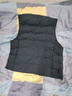 雅鹿羽絨馬甲男秋冬2024新款保暖背心中老年爸爸輕薄坎肩馬夾內穿 藏青色 2XL 建議145-160斤 曬單實(shí)拍圖