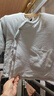 歡喜小熊 嬰幼兒秋冬夾棉外套棉衣嬰兒冬季棉襖衣服寶寶保暖棉服冬裝 綠色 100 cm 曬單實(shí)拍圖