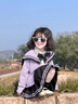 G.DUCKKIDS童裝女童春秋套裝2025新款兒童衣服庫洛米女孩jk裙中大童三件套潮 紫色毛衣加裙子 120 適合110-120cm年齡6-7歲 曬單實拍圖