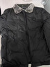玩速  WNSULL保暖棉服男冬季短款輕薄毛領(lǐng)男士外套休閑保暖服裝上衣百搭潮流款 黑色 2XL 曬單實(shí)拍圖